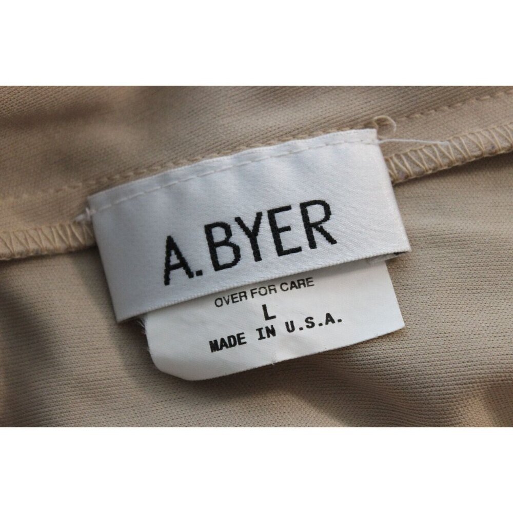 Vintage A Byer Skirt Size Large High Low Ruffle Floral 90s Y2K Grunge Retro Mesh - Picture 12 of 13